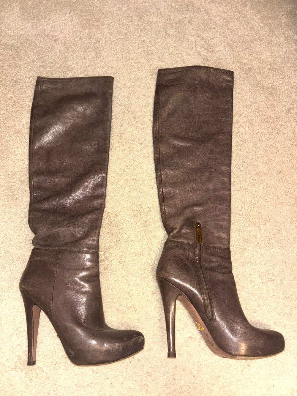 PRADA Vintage Knee High Boots